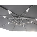 3*3М напольные алюминиевые консольные Патио зонтик Roma, саду зонтик